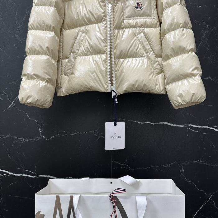 Clothing Moncler puffer jacket Beige 002