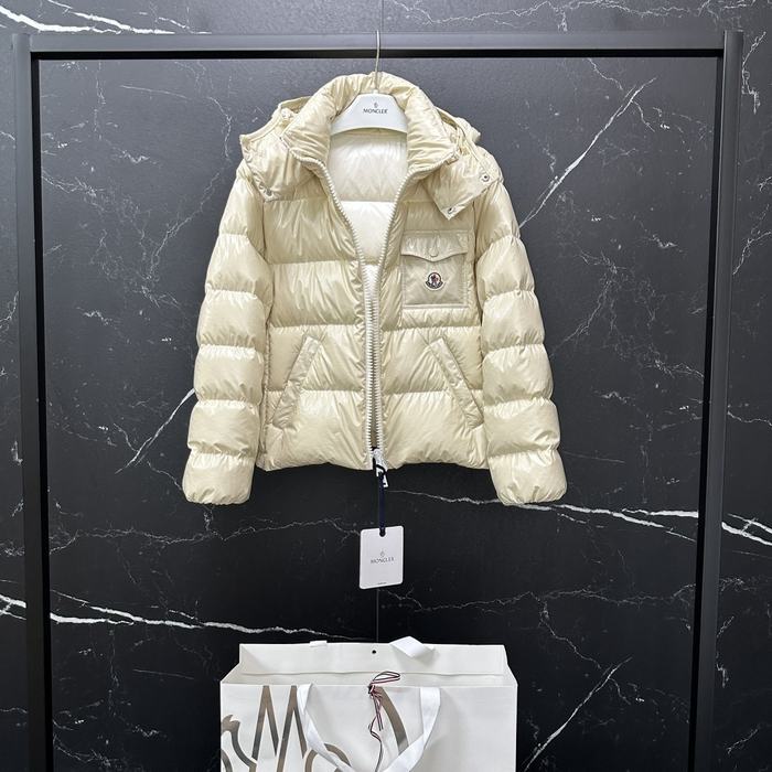 Clothing Moncler puffer jacket Beige 002