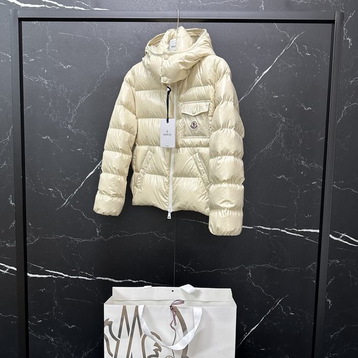 Clothing Moncler puffer jacket Beige 002