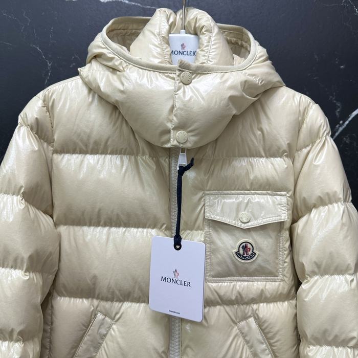 Clothing Moncler puffer jacket Beige 002