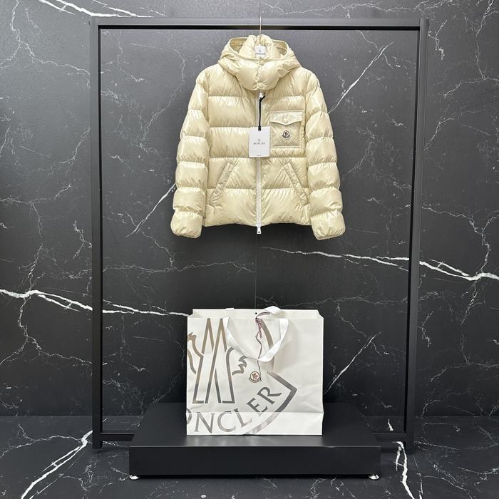 Clothing Moncler puffer jacket Beige 002