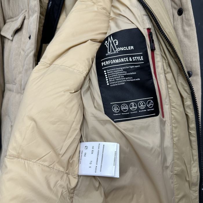 Clothing Moncler puffer jacket Beige 004