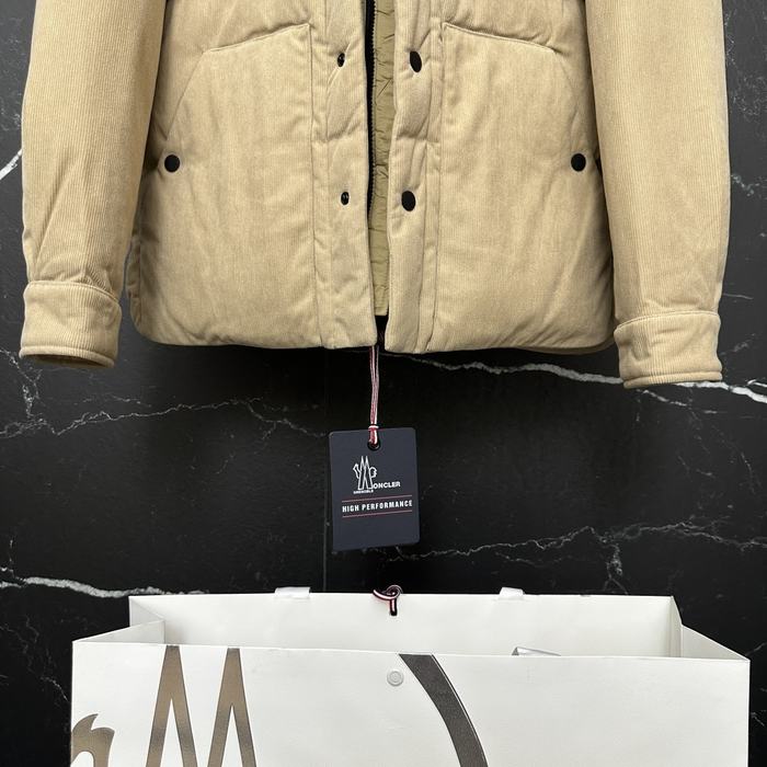 Clothing Moncler puffer jacket Beige 004