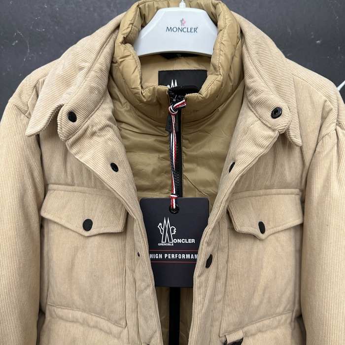Clothing Moncler puffer jacket Beige 004