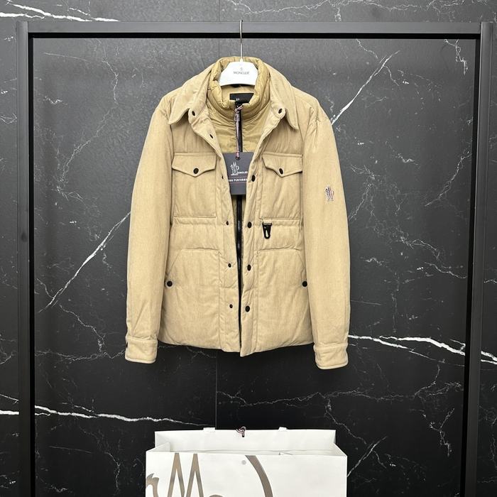 Clothing Moncler puffer jacket Beige 004