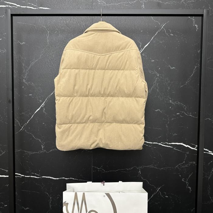 Clothing Moncler puffer jacket Beige 004