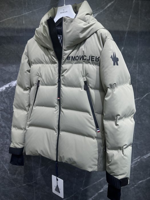 Clothing Moncler puffer jacket Beige 005