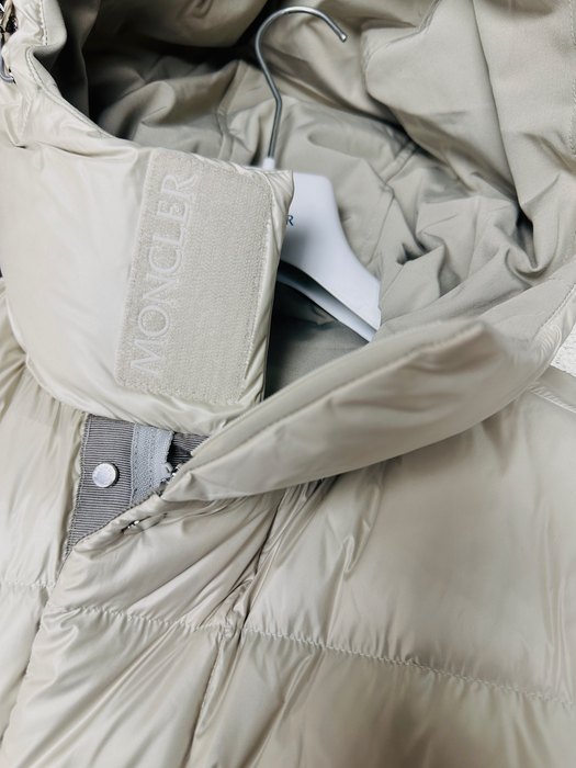 Clothing Moncler puffer jacket Beige 007