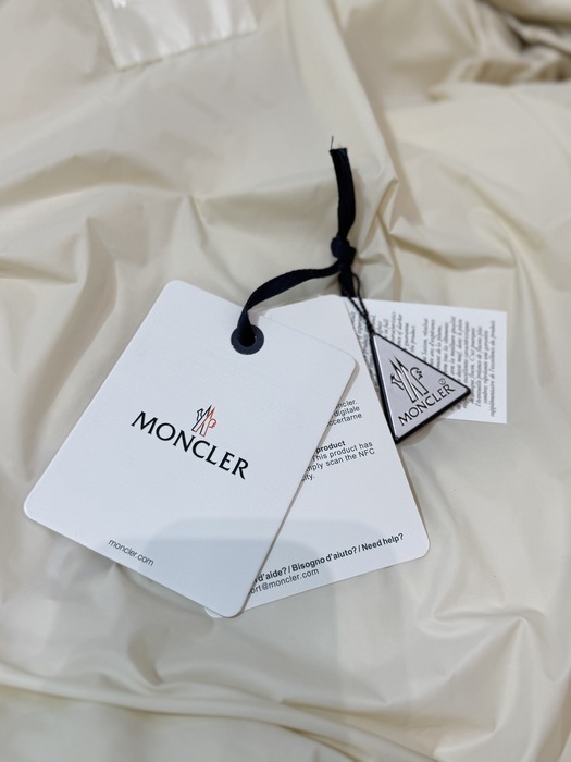 Clothing Moncler puffer jacket Beige 010