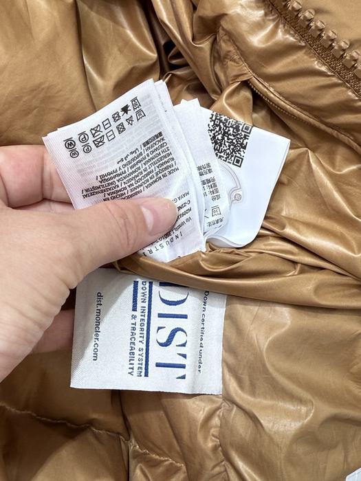 Clothing Moncler puffer jacket Beige 011