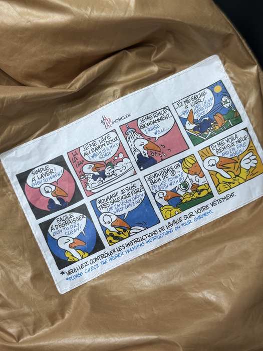 Clothing Moncler puffer jacket Beige 011