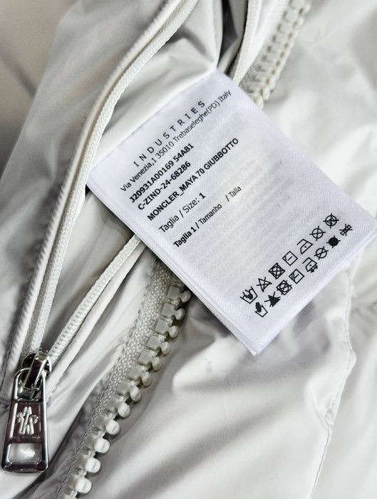 Clothing Moncler puffer jacket Beige 012