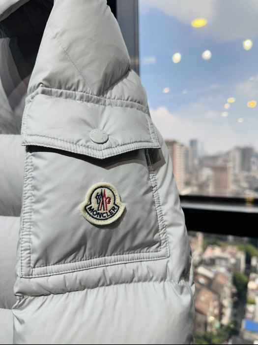 Clothing Moncler puffer jacket Beige 012