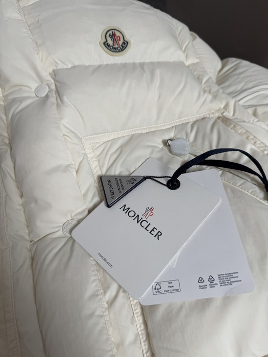 Clothing Moncler puffer jacket Beige