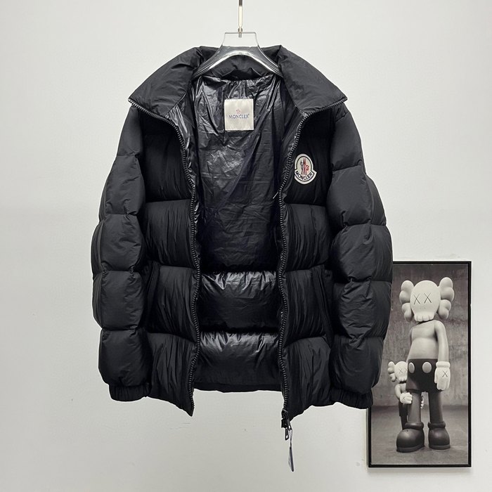 Clothing Moncler puffer jacket Black 002