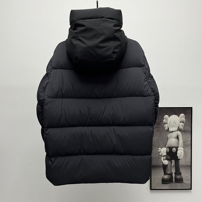 Clothing Moncler puffer jacket Black 003