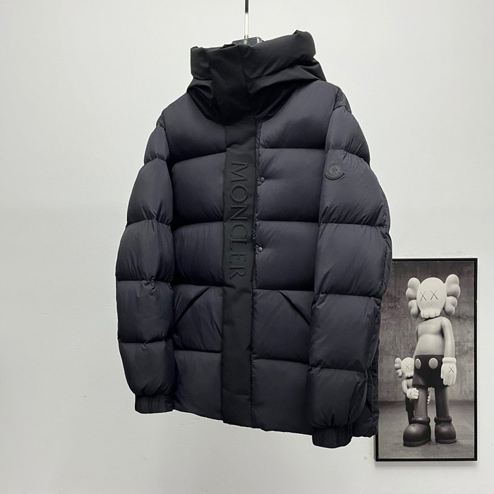 Clothing Moncler puffer jacket Black 003