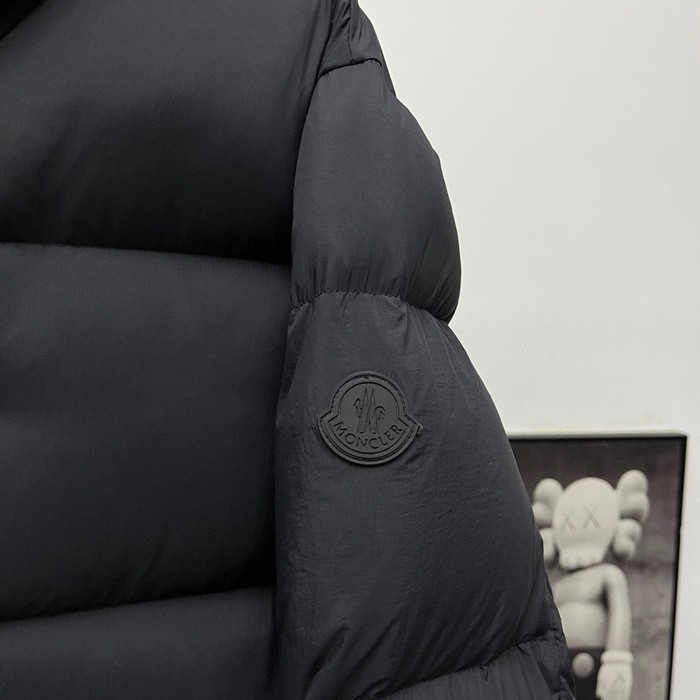 Clothing Moncler puffer jacket Black 003