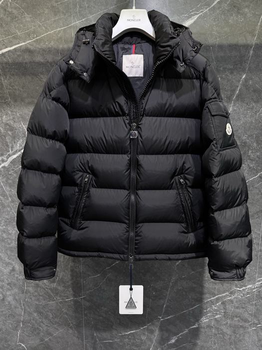 Clothing Moncler puffer jacket Black 004