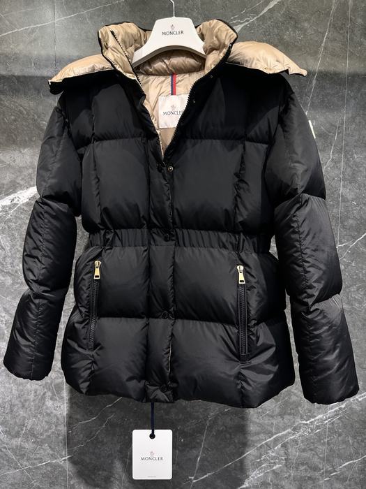 Clothing Moncler puffer jacket Black 005