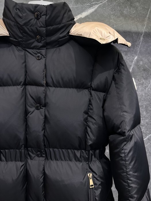 Clothing Moncler puffer jacket Black 005