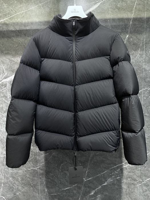 Clothing Moncler puffer jacket Black 007