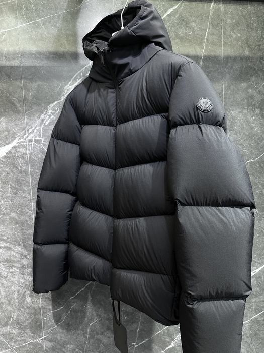Clothing Moncler puffer jacket Black 007