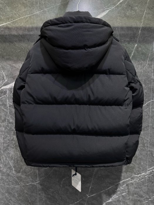 Clothing Moncler puffer jacket Black 008