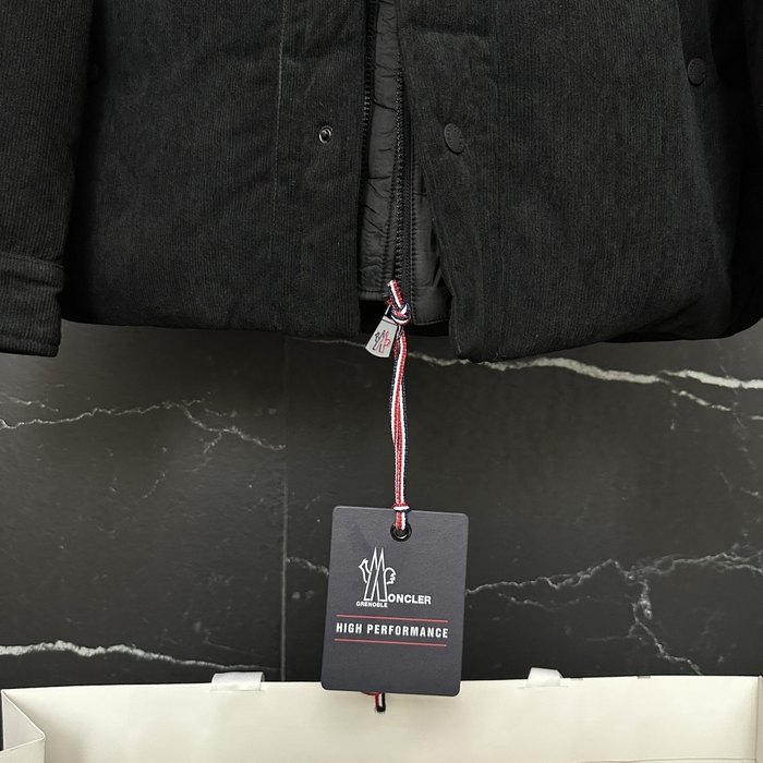 Clothing Moncler puffer jacket Black 009