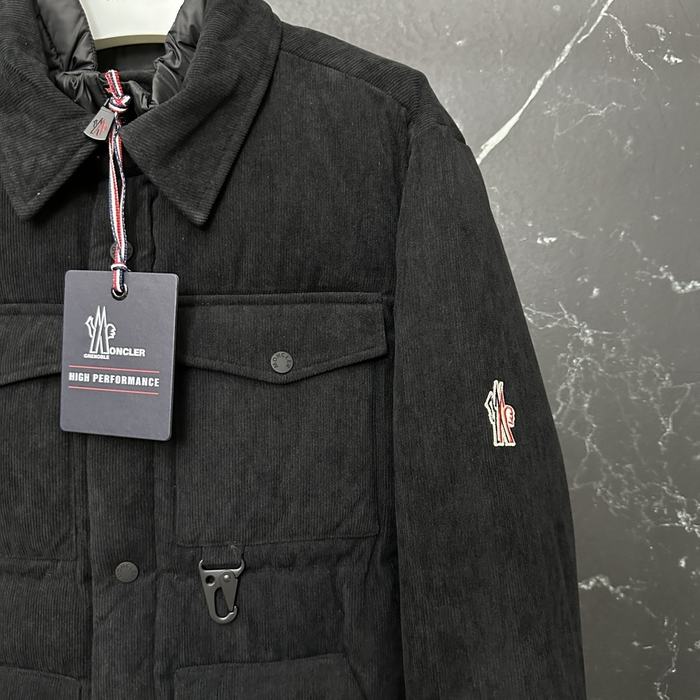 Clothing Moncler puffer jacket Black 009