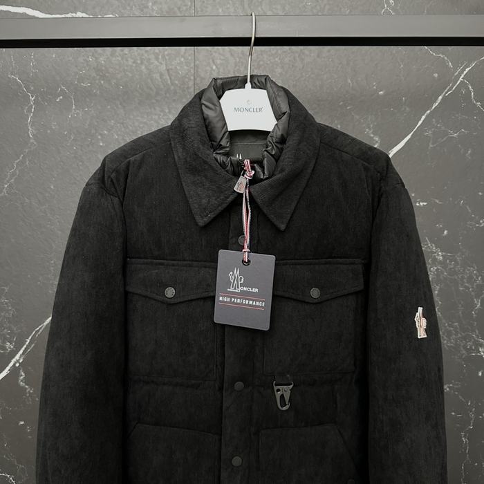 Clothing Moncler puffer jacket Black 009