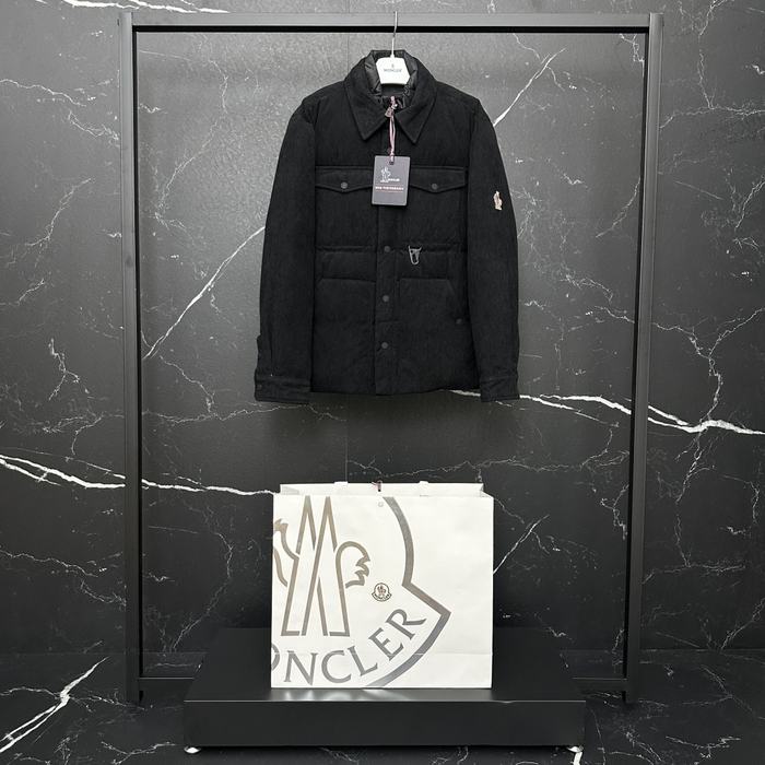 Clothing Moncler puffer jacket Black 009