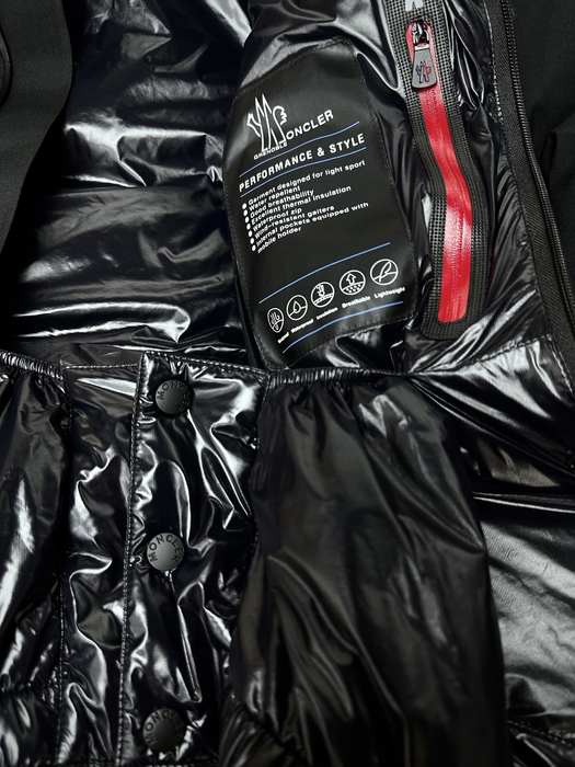 Clothing Moncler puffer jacket Black 011