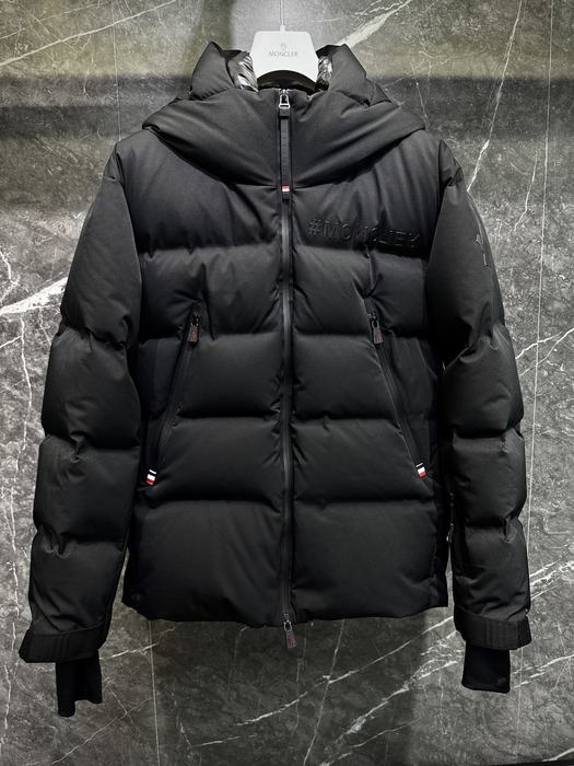 Clothing Moncler puffer jacket Black 011
