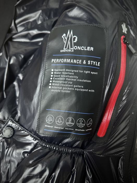 Clothing Moncler puffer jacket Black 012