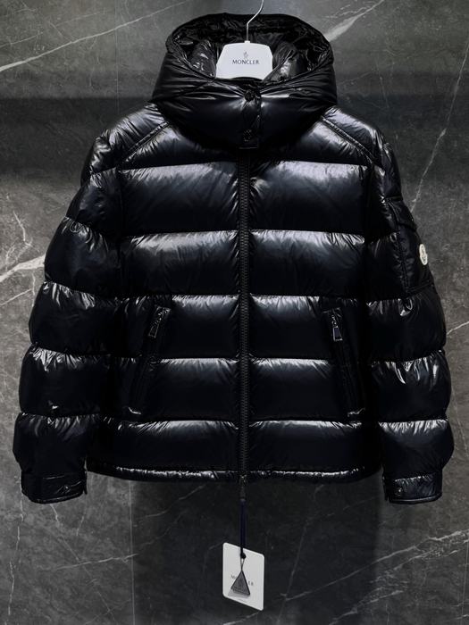 Clothing Moncler puffer jacket Black 016