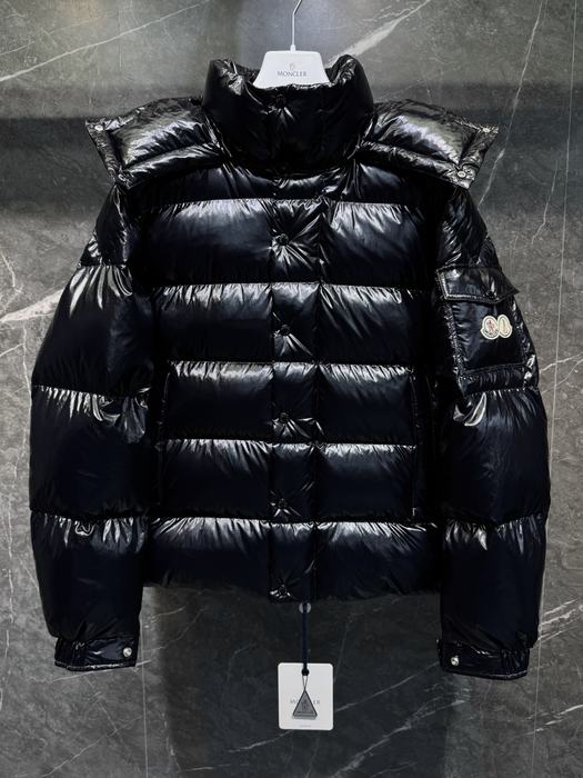Clothing Moncler puffer jacket Black 017