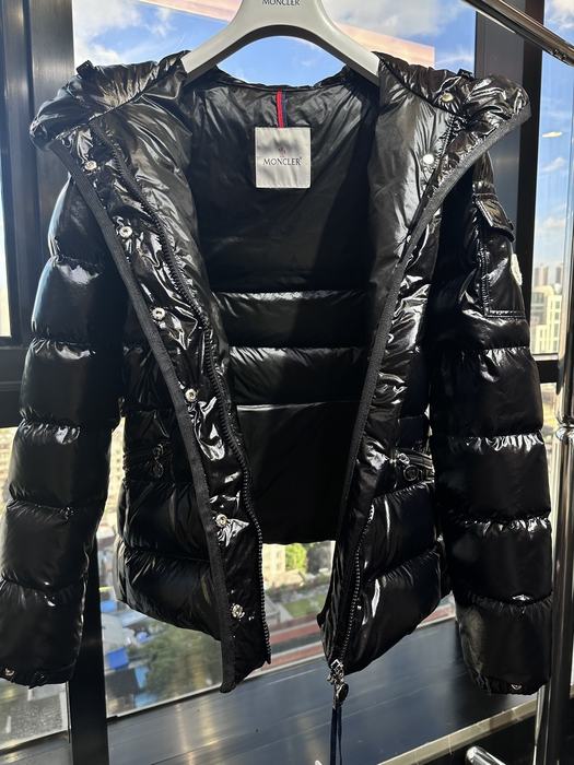 Clothing Moncler puffer jacket Black 025