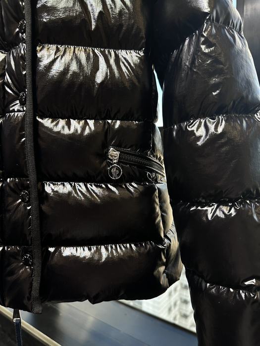 Clothing Moncler puffer jacket Black 025