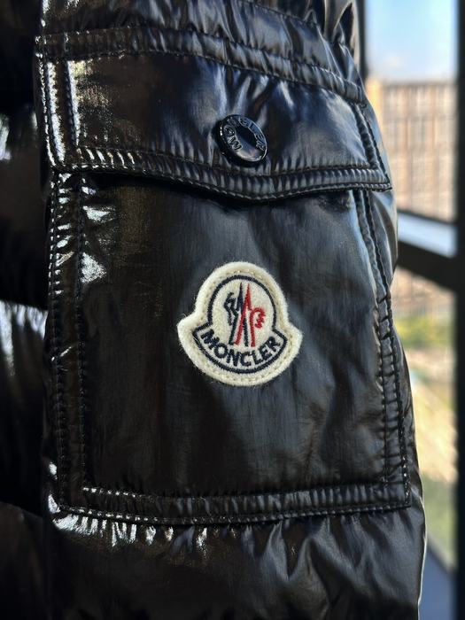 Clothing Moncler puffer jacket Black 025