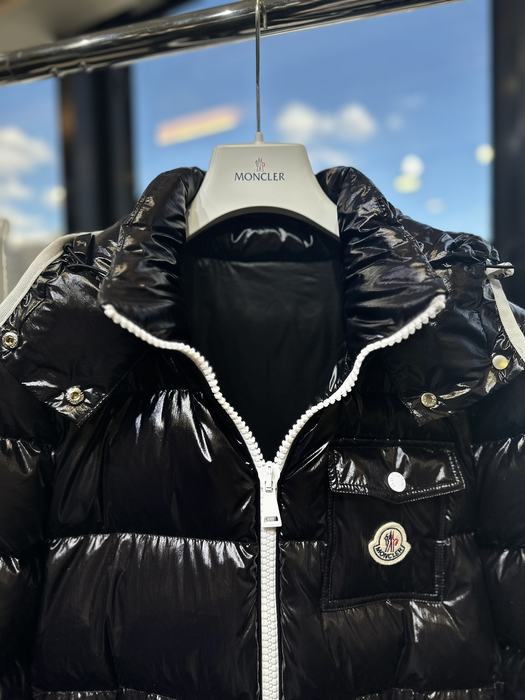 Clothing Moncler puffer jacket Black 026