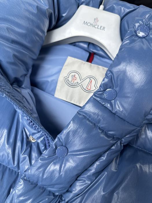 Clothing Moncler puffer jacket Blue 001