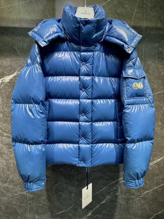 Clothing Moncler puffer jacket Blue 001