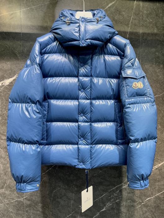 Clothing Moncler puffer jacket Blue 001