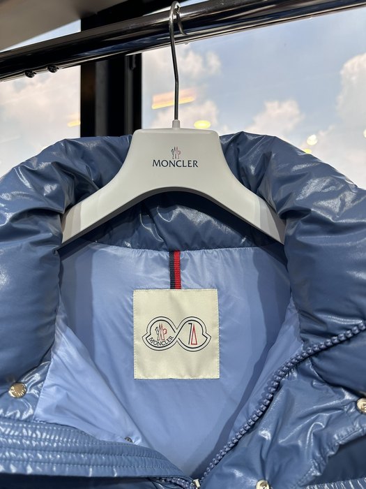 Clothing Moncler puffer jacket Blue 003