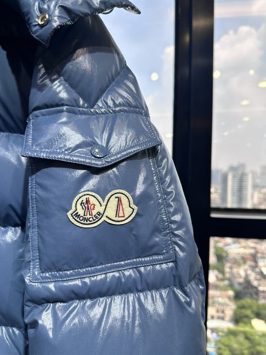Clothing Moncler puffer jacket Blue 003