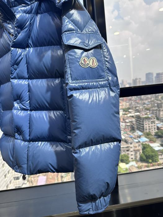 Clothing Moncler puffer jacket Blue 003