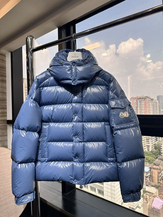 Clothing Moncler puffer jacket Blue 003