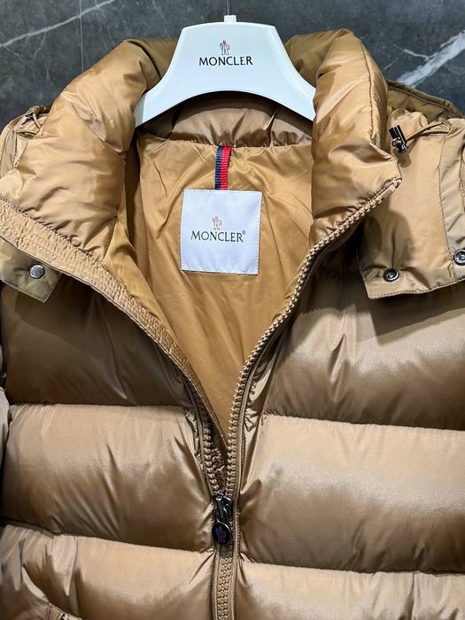 Clothing Moncler puffer jacket Brown