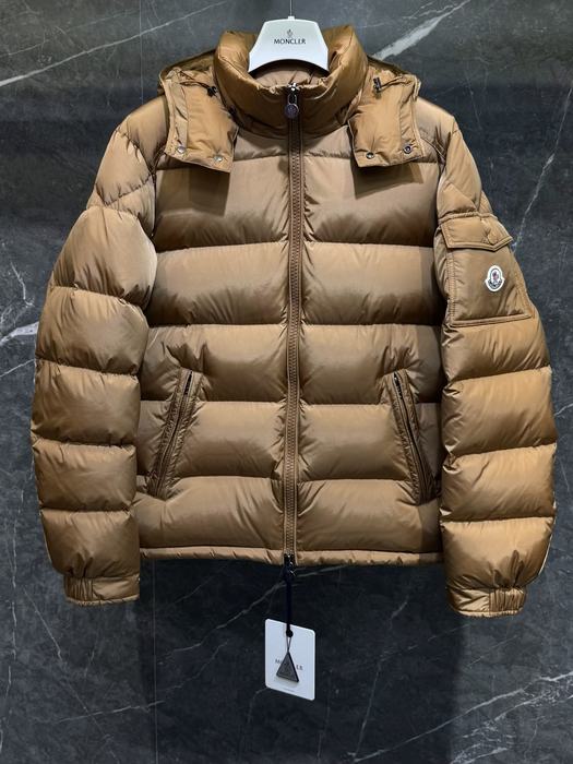 Clothing Moncler puffer jacket Brown